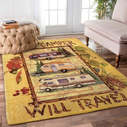 Camping Limited Edition Rug