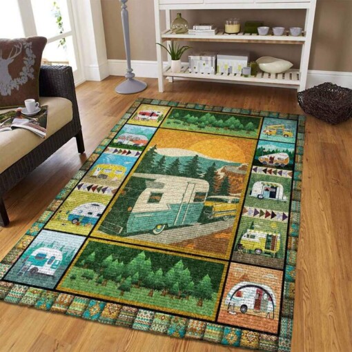 Camping Limited Edition Rug