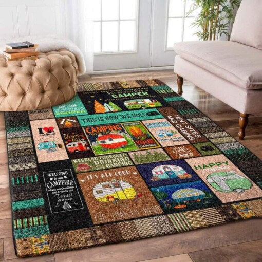 Camping Limited Edition Rug