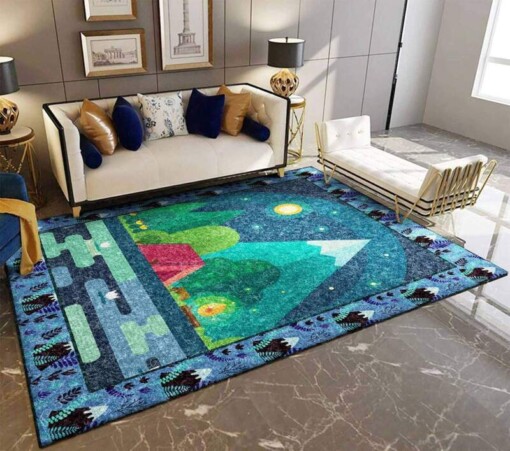 Camping Limited Edition Rug