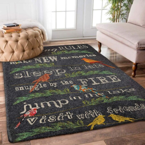 Camping Limited Edition Rug