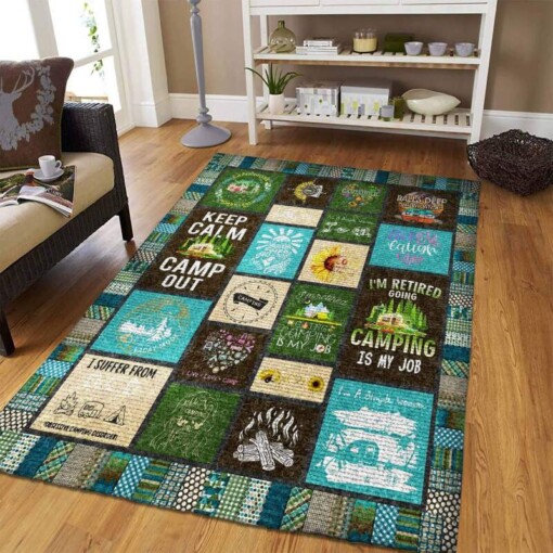 Camping Limited Edition Rug