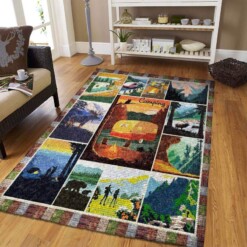 Camping Limited Edition Rug