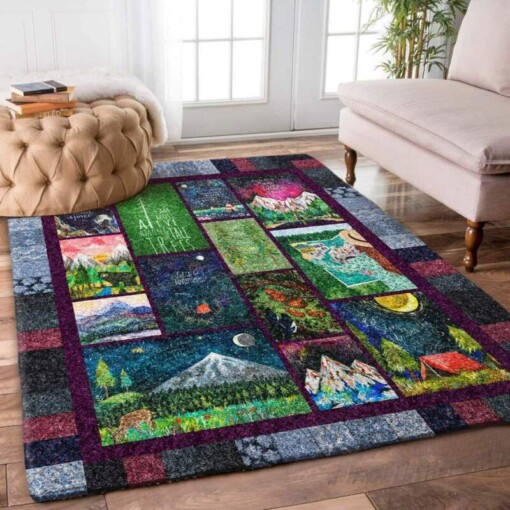 Camping Limited Edition Rug