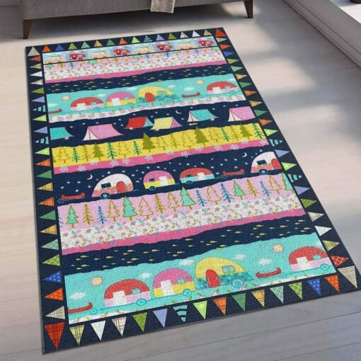 Camping Night Limited Edition Rug