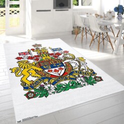 Canada Coat Of Arms Rug  Custom Size And Printing