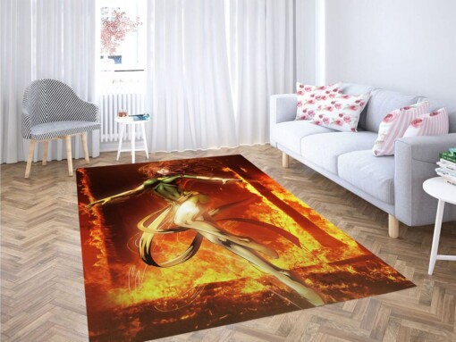 Capcom Vs Marvel Living Room Modern Carpet Rug