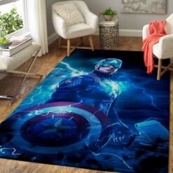 Captain America Area Limited Edition Rug