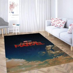 Captain Marvel Studios Carpet Rug