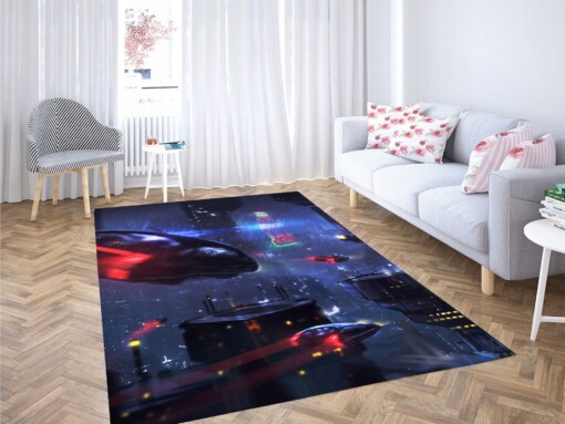 Car Blade Runner Carpet Rug