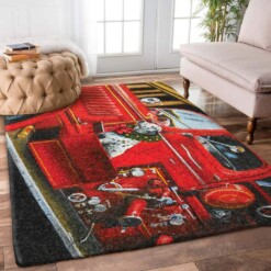 Car Christmas Dog Limited Edition Rug