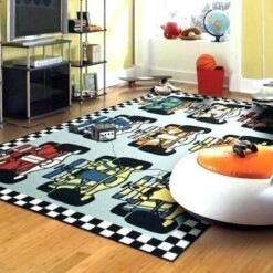 Car Track Limited Edition Rug