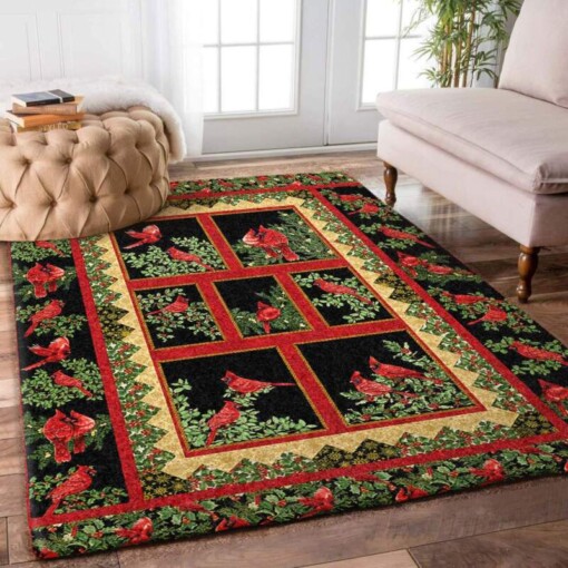 Cardinal Christmas Limited Edition Rug