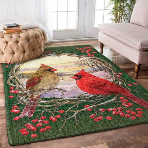 Cardinal Christmas Limited Edition Rug