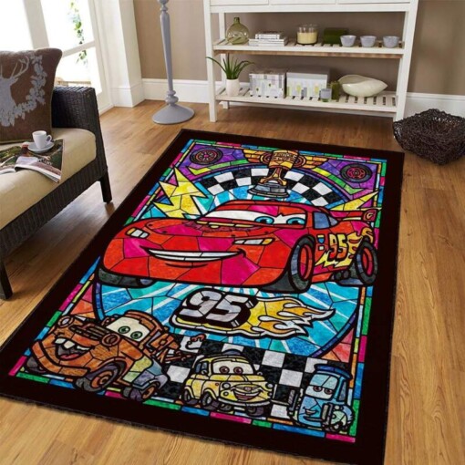 Cars Lightning Mcqueens Area Rug