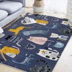 Cartoon Cat Limited Edition Rug