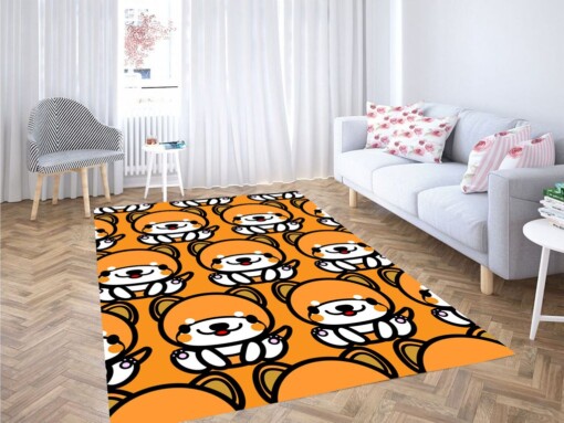 Cartoon Dog Living Room Modern Carpet Rug