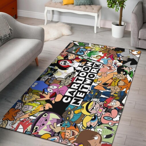 Cartoon Network Characters Area Rug