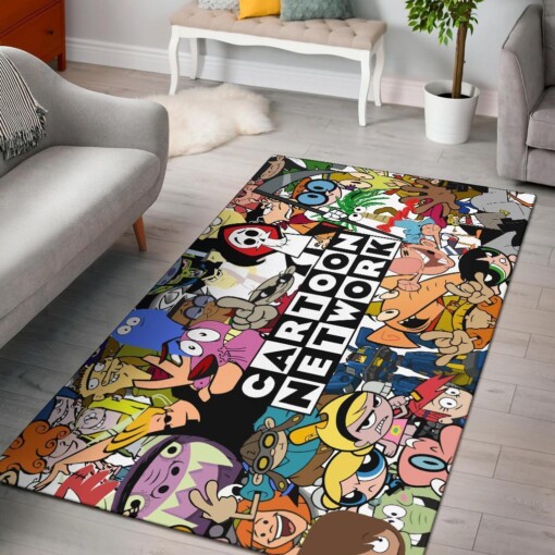 Cartoon Network Collage Area Rug