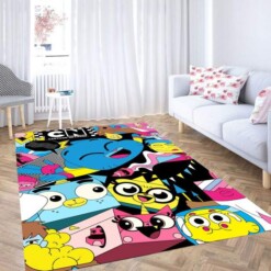 Cartoon Network Pop Art Character Carpet Rug