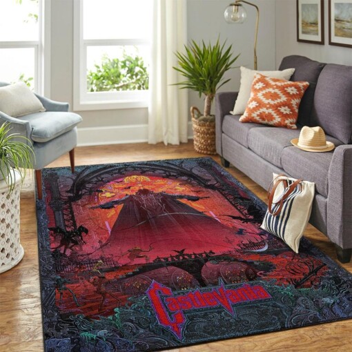 Castlevania Area Rug