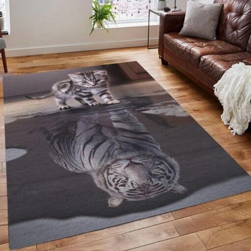Cat Always Believe In Yourself Rectangle Limited Edition Rug