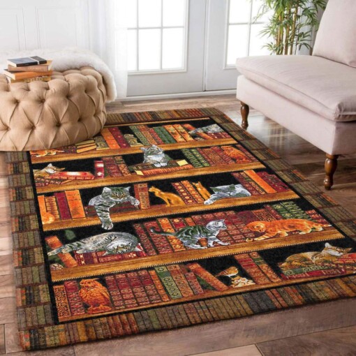 Cat Book Limited Edition Rug