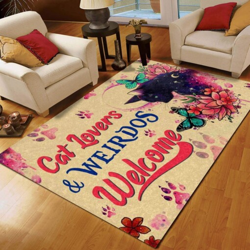 Cat Butterfly Limited Edition Rug