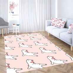 Cat Cute Pose Carpet Rug