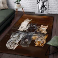 Cat Dreaming Rectangle Rug