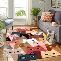 Cat Funny Carpet Rug Floor Area Rug  Home Decor  Bedroom Living Room Decor FC5023