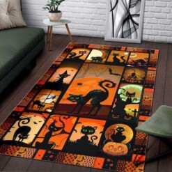 Cat In Halloween Limited Edition Rug