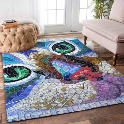 Cat Mosaic Limited Edition Rug