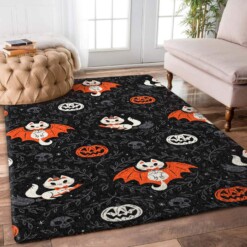 Cat Pumpkin Limited Edition Rug