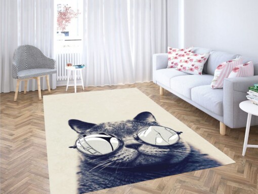 Cat Wallpaper Carpet Rug