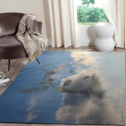Cat With Sky Area Limited Edition Rug