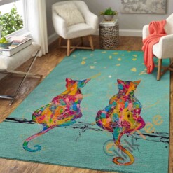 Cats Area Rug