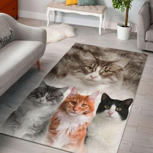 Cats Rectangle Limited Edition Rug