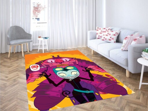 Catwoman Cartoon Living Room Modern Carpet Rug