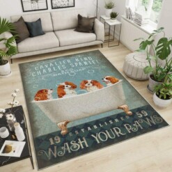 Cavalier King Charles Spaniel Area Rug