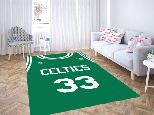 Celtics Green Jersy Carpet Rug