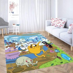 Chaos Adventure Time Jack Carpet Rug