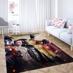 Character Justice League Living Room Modern Carpet Rug