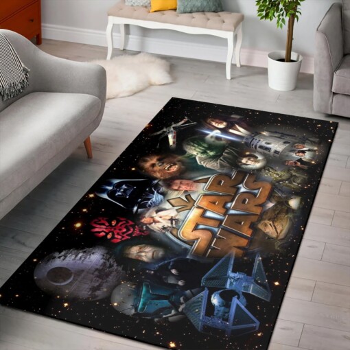 Characters Sci Fi Of Star Wars Rug  Custom Size And Printing