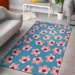 Cherry Blossom Pattern Print Design Limited Edition Rug