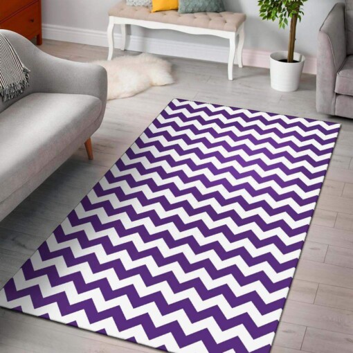 Chevron Purple Limited Edition Rug