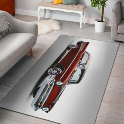 Chevy Street Rod Area Rug