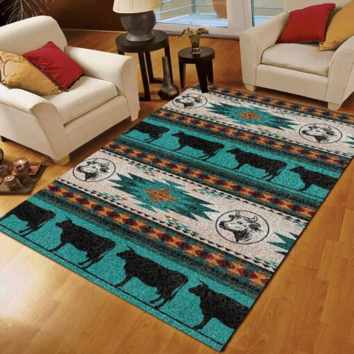 Chianina Cattle Limited Edition Rug