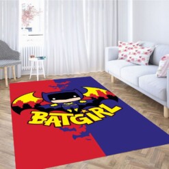 Chibi Batgirl Carpet Rug