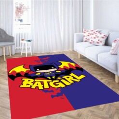 Chibi Batgirl Living Room Modern Carpet Rug